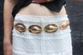 Harley Hammered Oval Chain Belt