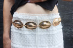 Harley Hammered Oval Chain Belt