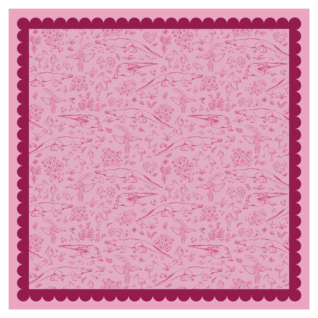 Florida Girl’s Best friend Cotton Bandana Pink | PRE ORDER