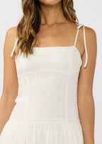 Caroline Drop Waist Midi Dress